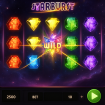 Ruby Fortune - Starburst Slot - NetEnt Game