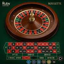 Ruby Fortune - European Roulette - Table Game